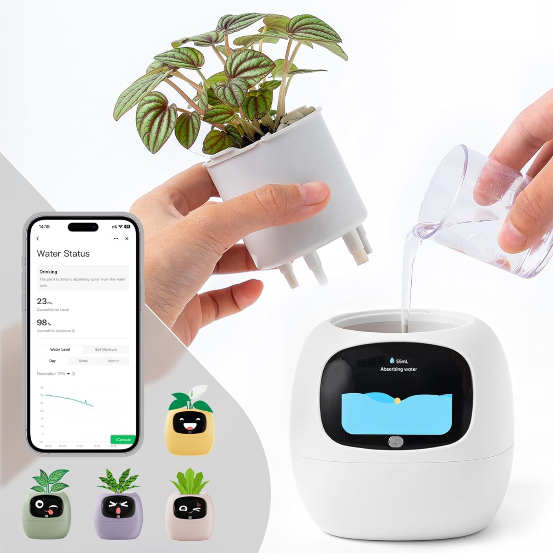 Maceta inteligente para plantas