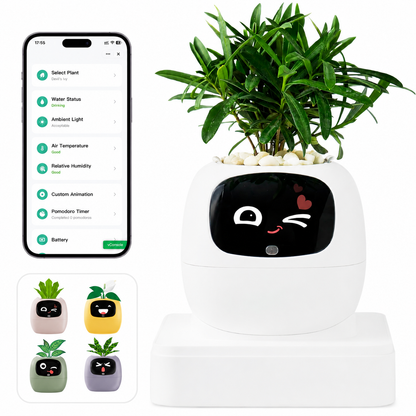 Maceta inteligente para plantas