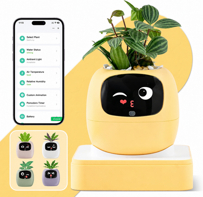 Maceta inteligente para plantas