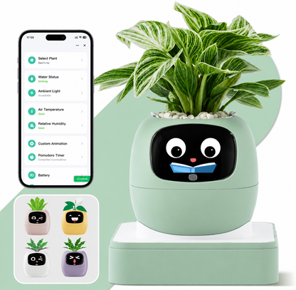 Maceta inteligente para plantas